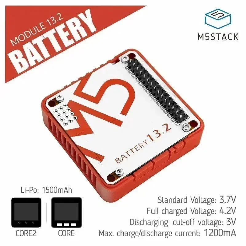 M5stack bateriový modul 13.2 (1500mAh)