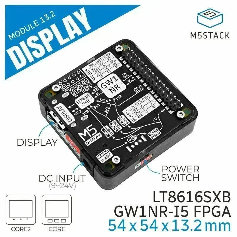 M5stack Displejový modul 13.2