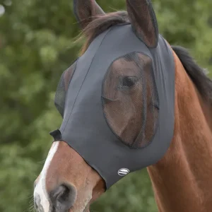 Deluxe Stretch Bug Eye Saver med öron Black/Black Cestovní