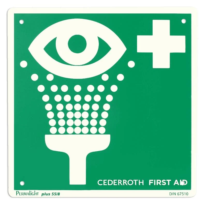 Emergency Response Reddingssymbolen - Oogspoeling | Pack (1 stuk)