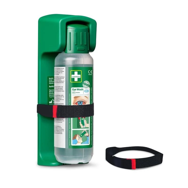 Pasek do wspornika ściennego do spłukiwania oka cederroth (do płukania oczu 500 ml) | Pakiet (1 sztuk)