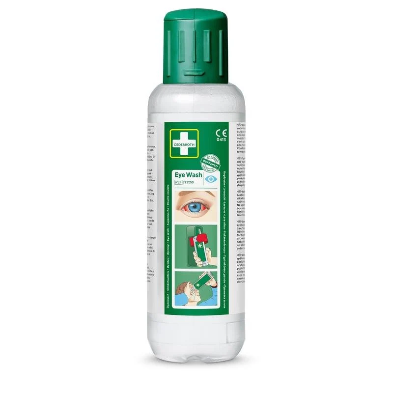 Průmyslový stupeň Cederroth Eye Rinse 2 x 500 ml, 2-pak | Paczka (2 sztuki)