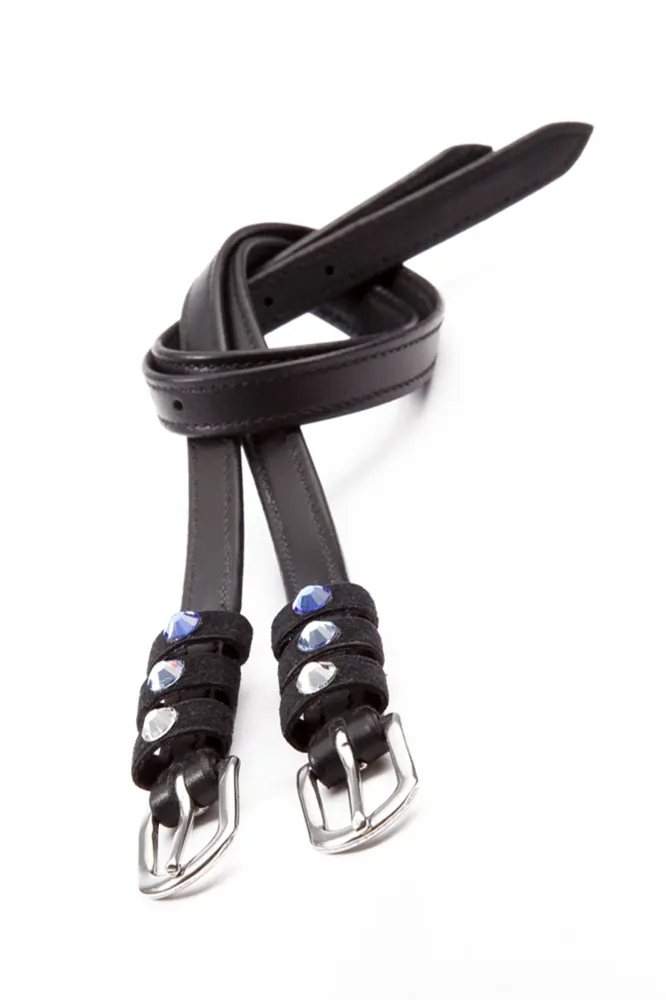 Seasons Dreams Sporrebelter Black/White/Royalblue Én størrelse