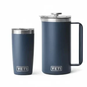 YETI Komplett Franskpress & Tumbler Adjust - Mörkblå