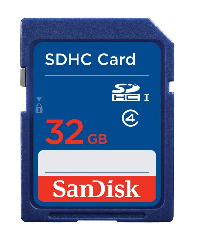 SD CARD 32GB SDHC STANDARD SANDISK - CARDS