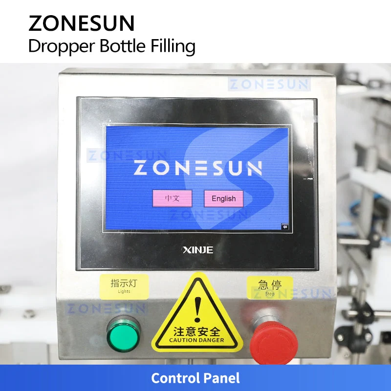 ZONESUN ZS-AFC27YT Automatic Liquid Dropper Bottle Essential Oil Filling Capping Machine