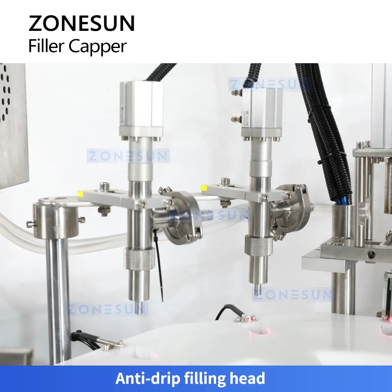 ZONESUN ZS-AFC32Z Automatic Liquid Glue Filling and Capping Machine