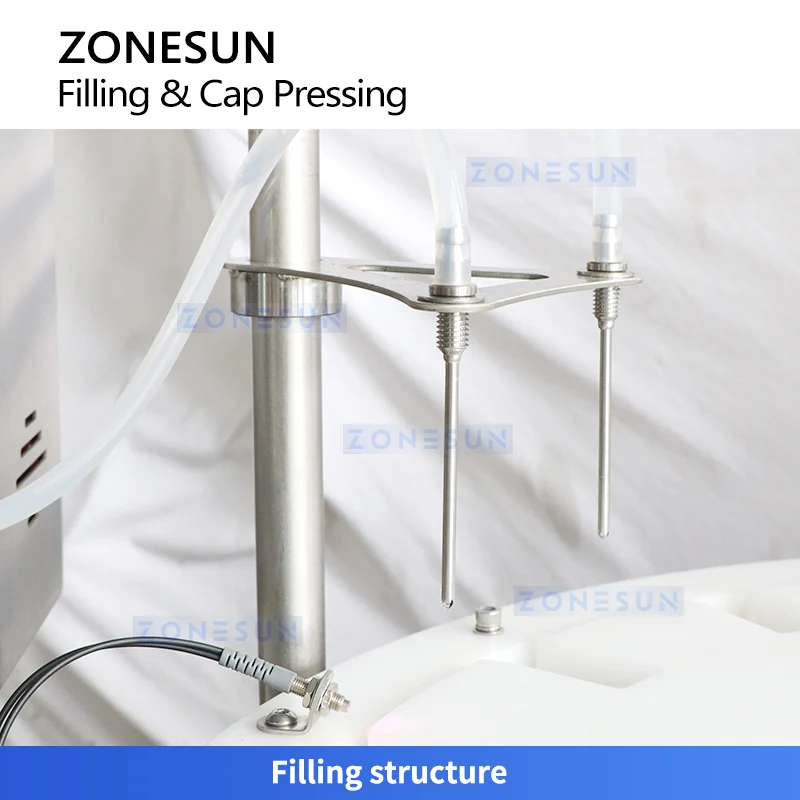 ZONESUN ZS-AFC42 Perfume Filling & Capping Machine Fragrance Bottle Production