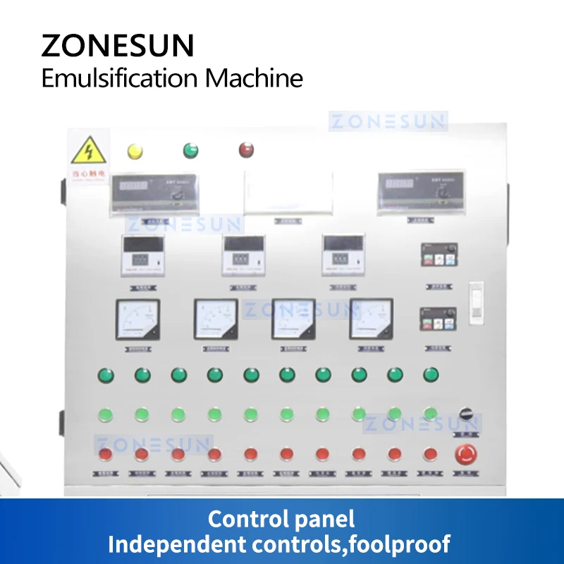 ZONESUN ZS-EM300 Vacuum Emulsifying Mixer Creams & Liquids