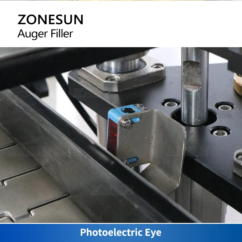 ZONESUN ZS-FM4A Servo Powder Filling Machine 3 Auger Heads
