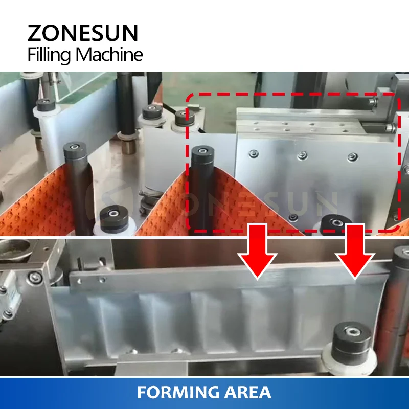 ZONESUN ZS-FS180 Snap-Sachet Liquid Filling & Sealing Machine