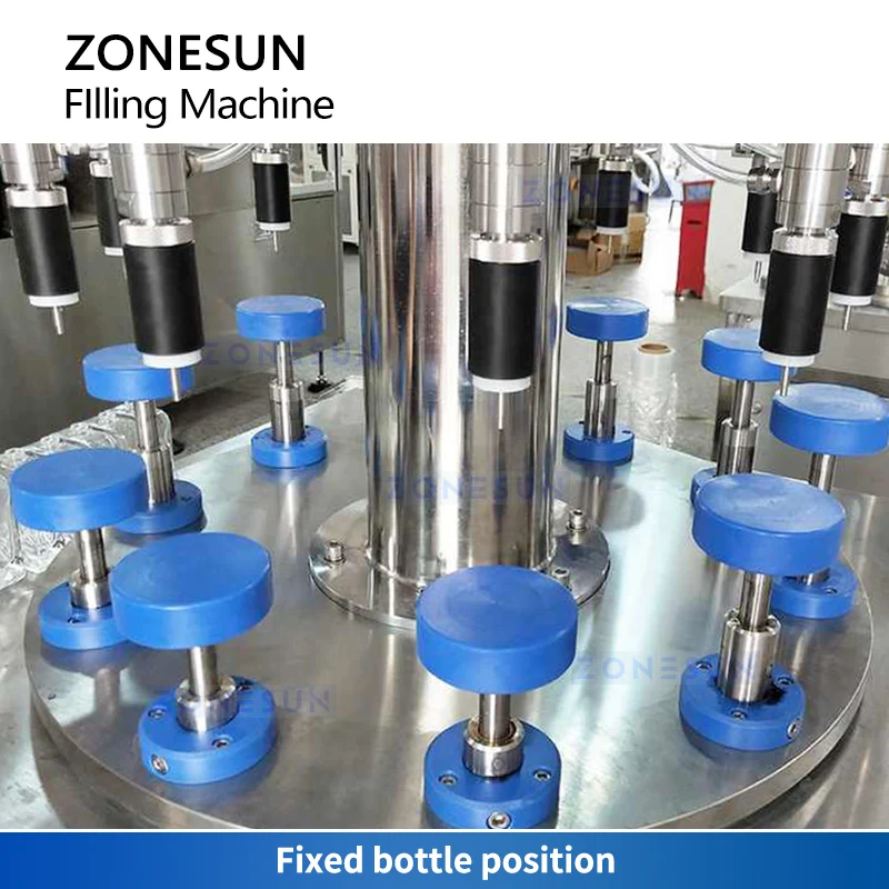 ZONESUN ZS-PXF10 Perfume Vacuum Filling Machine Cosmetic Bottling Lines