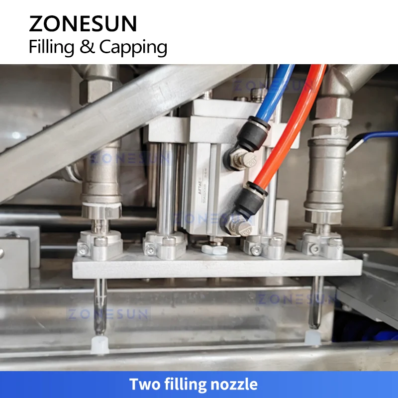 ZONESUN ZS-XSPFC2 Spout Pouch Juice Filling and Capping Machine