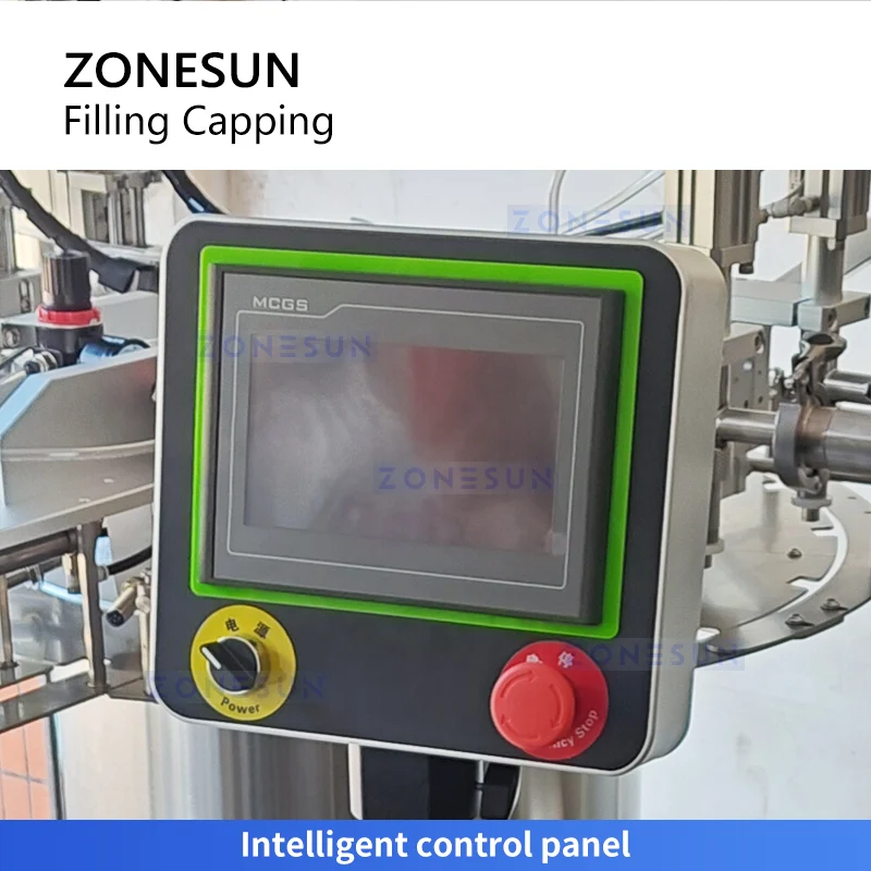 ZONESUN ZS-ZLFC2 Spout Pouch Filling & Capping Machine