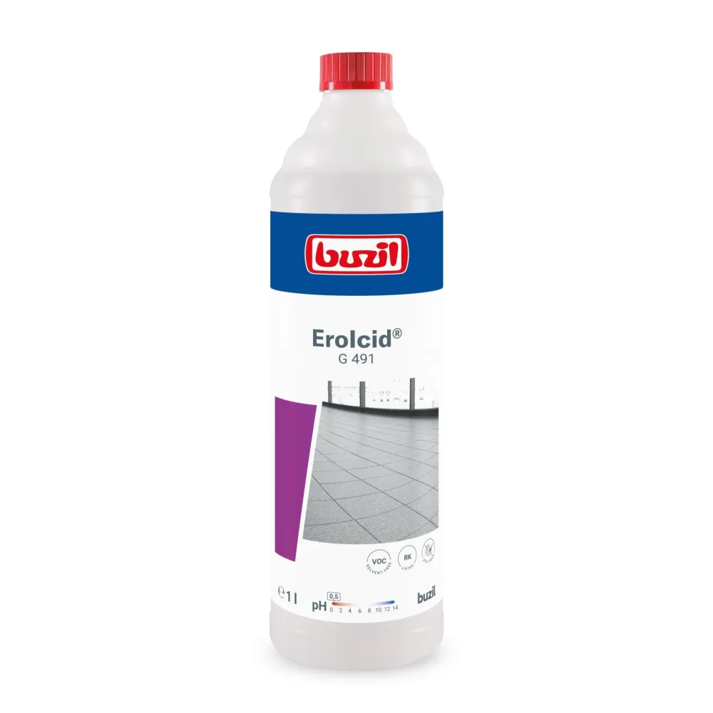 Buzil Erolcid® G 491 Saurer intensive cleaner porcelain stoneware tiles