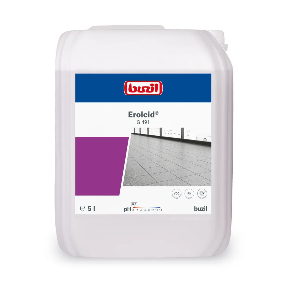 Buzil Erolcid® G 491 Saurer intensive cleaner porcelain stoneware tiles