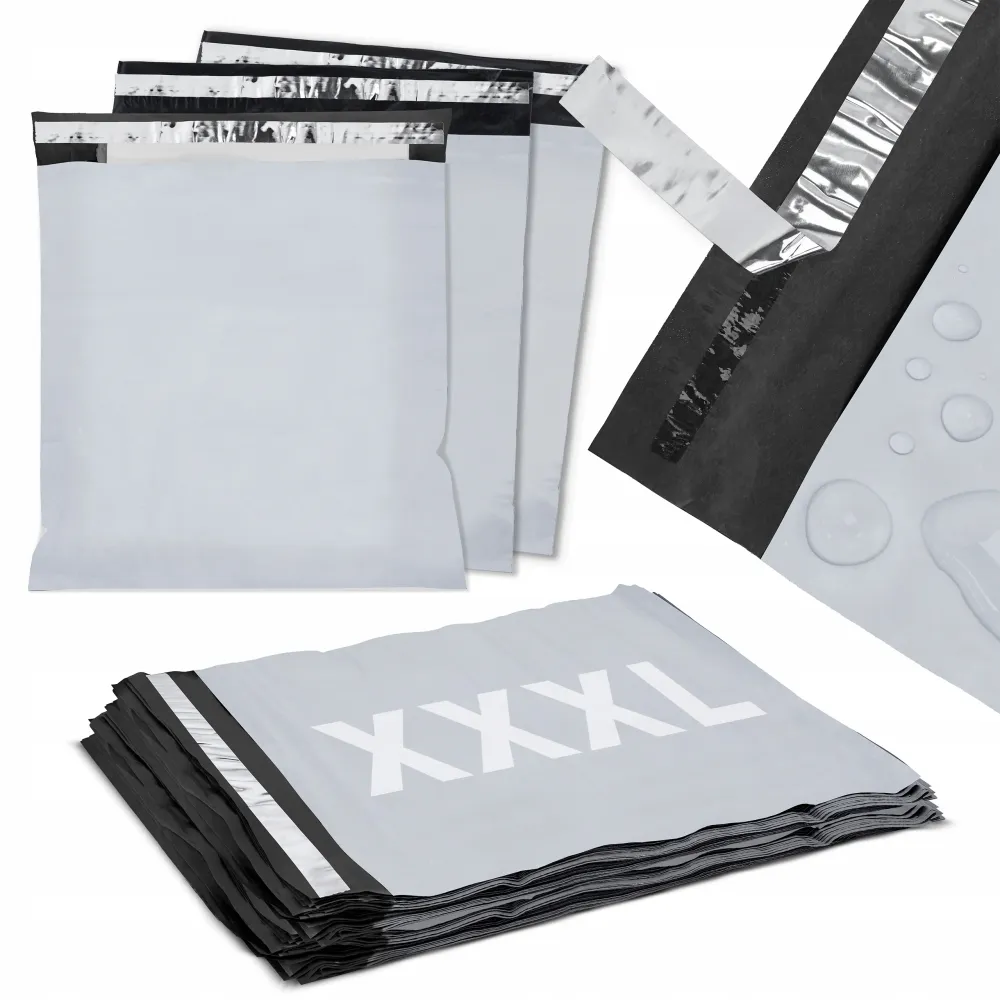Šedé polyetylénové obálky pro kurýry XXXL 1000x1000mm 50ks
