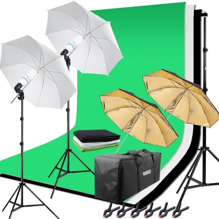 Hakutatz Profesionální Fotografické Studio Sada, s Osvětlením Pozadím