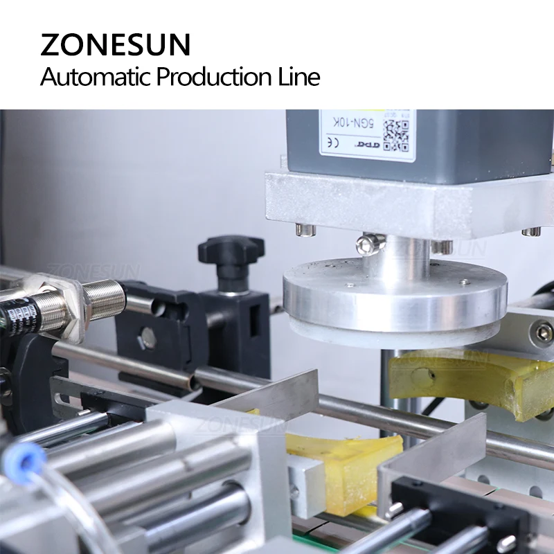 ZONESUN Automatic Liquid Filling Capping Labeling Machine Round Bottles