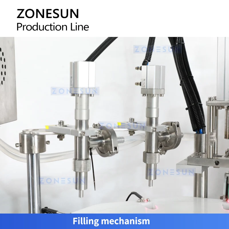 ZONESUN ZS-AFCL7 Automatic Glue Bottle Packaging Line