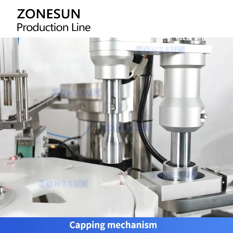 ZONESUN ZS-AFCL7 Automatic Glue Bottle Packaging Line