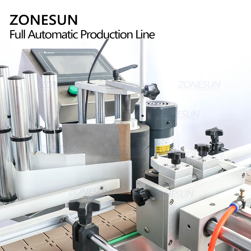 ZONESUN ZS-FAL180R 6-Head Liquid Filling Capping Labeling Line