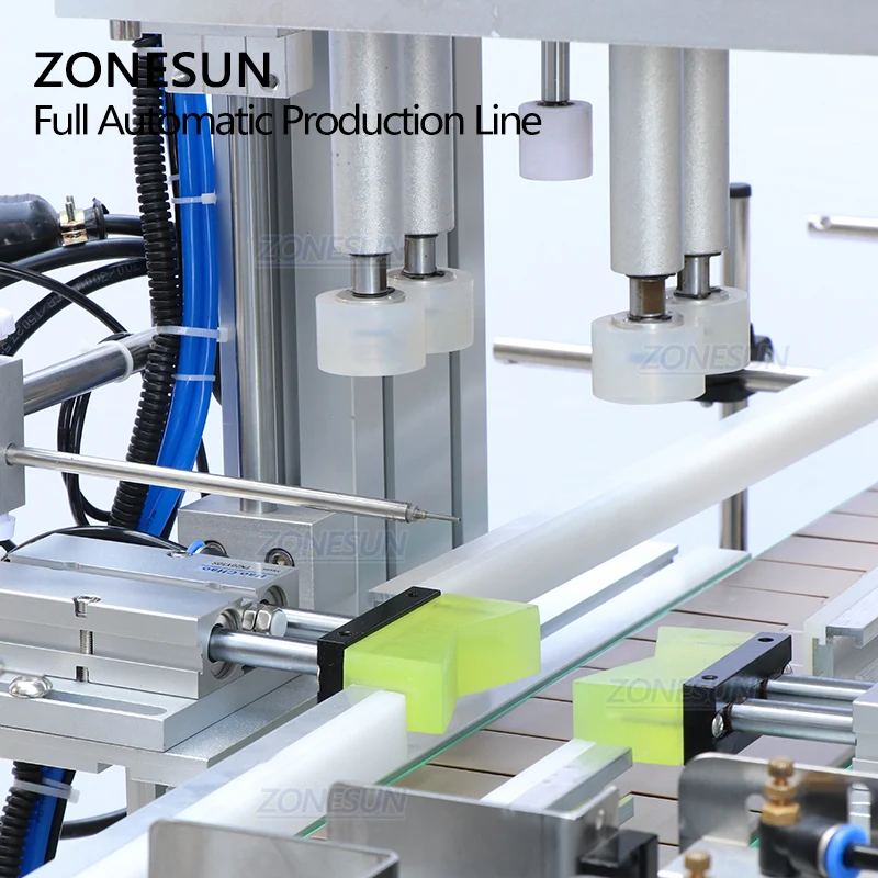 ZONESUN ZS-FAL180R6 Automatic Liquid Filling and Labeling Line Bottles