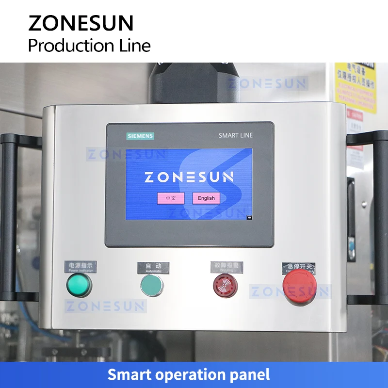 ZONESUN ZS-FAL180Z10 Automatic Filling, Capping & Labeling Line