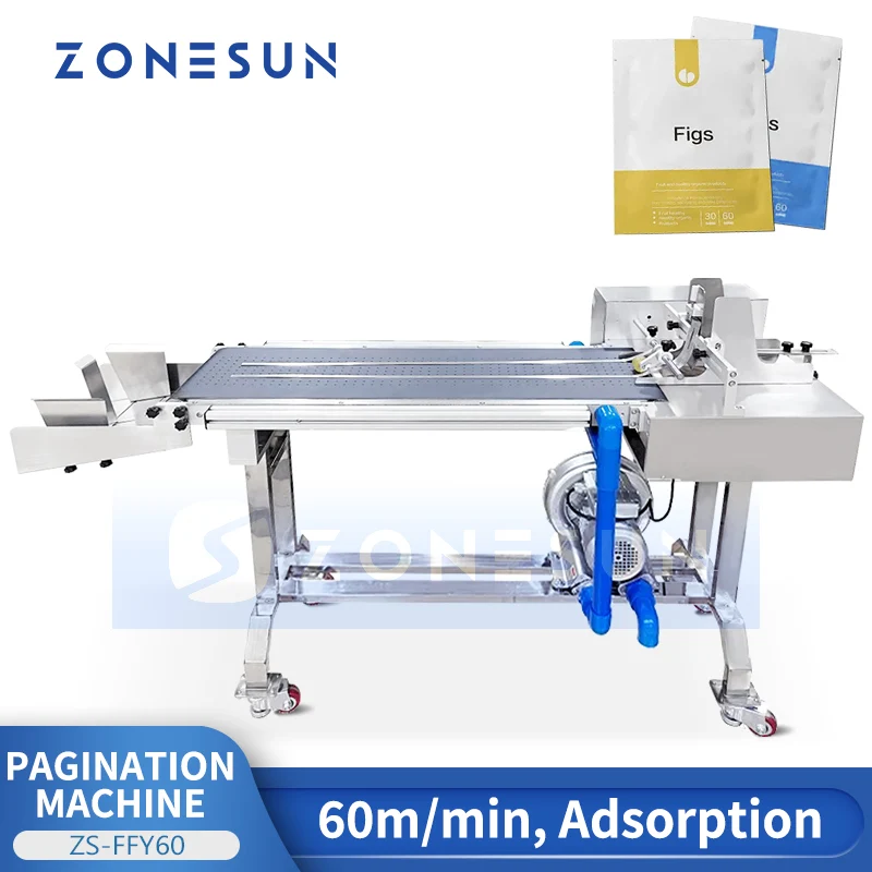 ZONESUN ZS-FFY60 Friction Feeder Bags & Sheets Feeding Belt