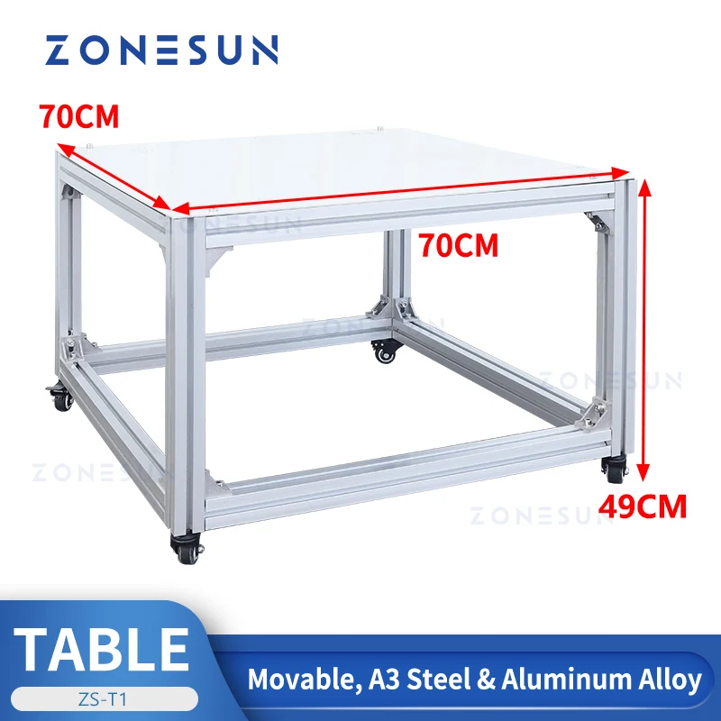 ZONESUN ZS-T1 Movable Table Filling and Labeling Machines