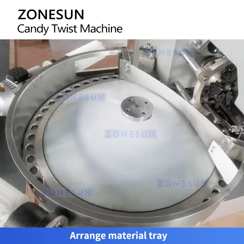 ZONESUN ZS-TCM2 Double Twist Candy Milk Sugar Wrapping Machine