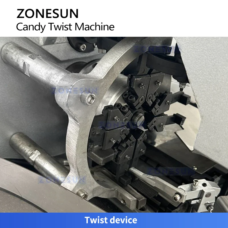 ZONESUN ZS-TCM2 Double Twist Candy Milk Sugar Wrapping Machine