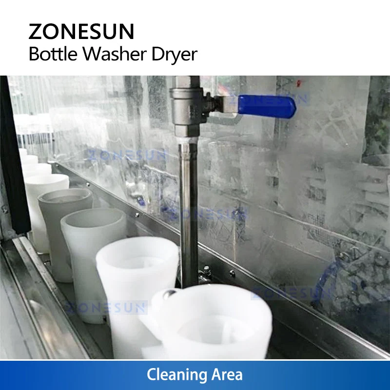 ZONESUN ZS-WB17 Automatic 30–300ml Bottle Washing and Drying Cleaning Machine