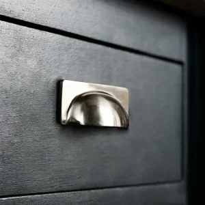 Elm Cup Handle Petite - Polished Nickel Load Rating