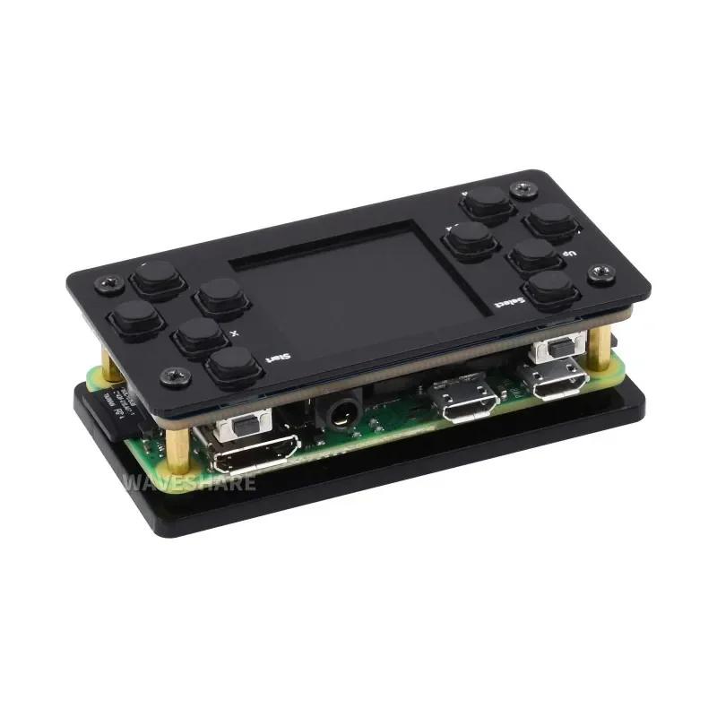 Waveshare GamePi13 1,3palcová LCD herní konzole pro Raspberry Pi
