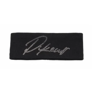 Fascia per la testa con strass Black 53-55
