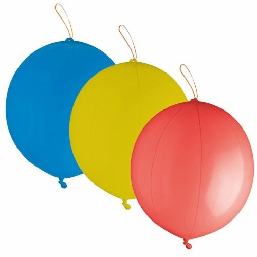 PAPSTAR 3 baloane de pumn Ø 40 cm colorat | Geantă (3 bucăți)