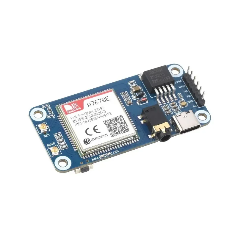 Waveshare Cat-1/GSM/GPRS/GNSS HAT pro Raspberry Pi GNSS polohování