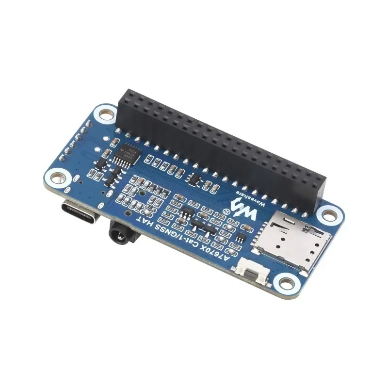 Waveshare Cat-1/GSM/GPRS/GNSS HAT pro Raspberry Pi GNSS polohování