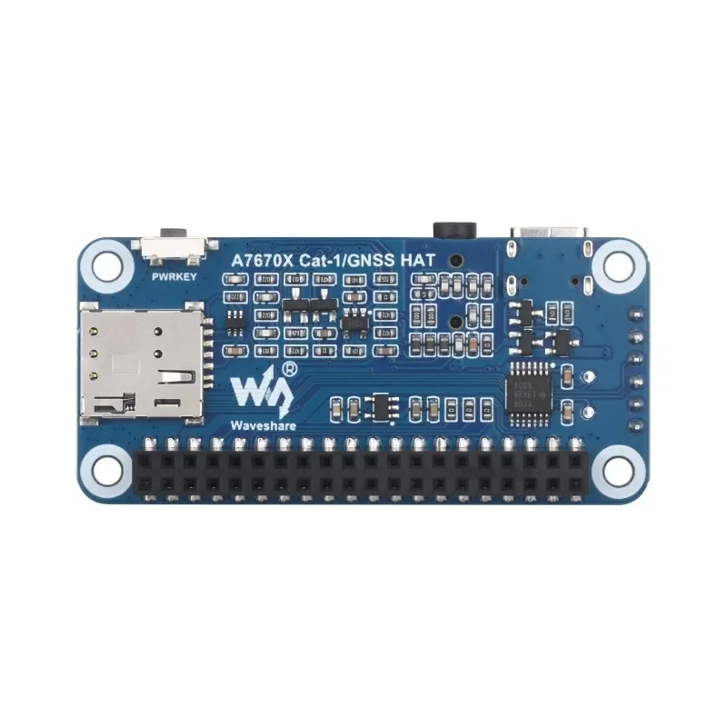 Waveshare Cat-1/GSM/GPRS/GNSS HAT pro Raspberry Pi GNSS polohování