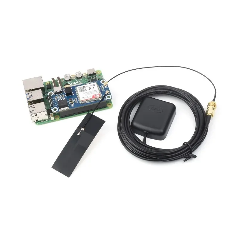 Waveshare Cat-1/GSM/GPRS/GNSS HAT pro Raspberry Pi GNSS polohování