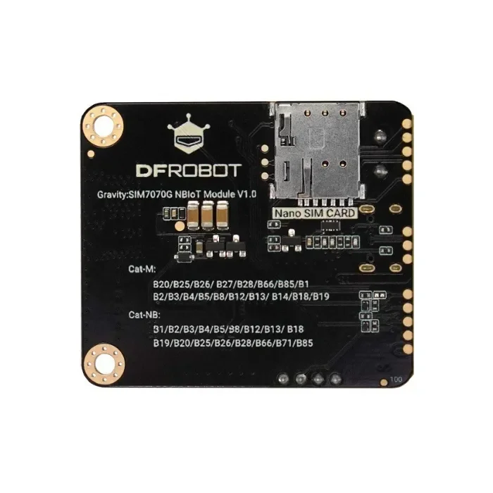 DFRobot SIM7070G Globální NB-IoT Modul s GPS Tracker GNSS Cat M1