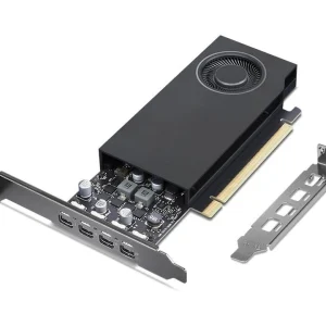 NVIDIA RTX - Graphics card - RTX A400 - 4 GB GDDR6 - PCIe 4.0 x8 - 4 x Mini DisplayPort Lenovo