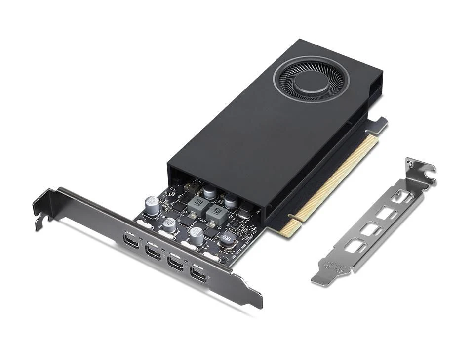 NVIDIA RTX - Graphics card - RTX A400 - 4 GB GDDR6 - PCIe 4.0 x8 - 4 x Mini DisplayPort Lenovo