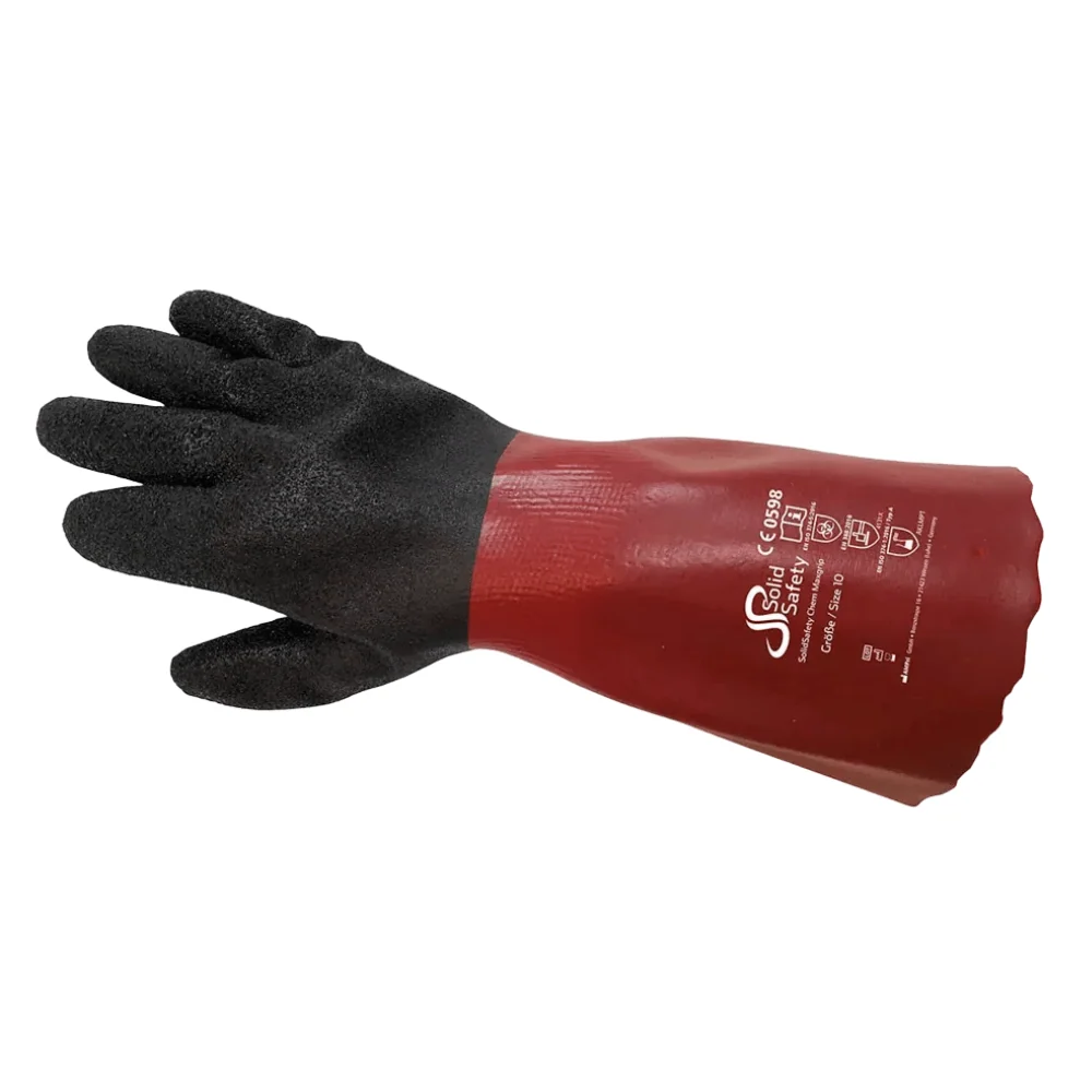 AMPri SolidSafety Chem MaxGrip Chemikalienschutzhandschuhe M - L M