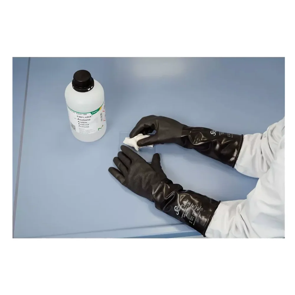 AMPri SolidSafety ChemB Full Stabile Butyl Chemikalienschutzhandschuhe XXL | Packung (1 Paar)