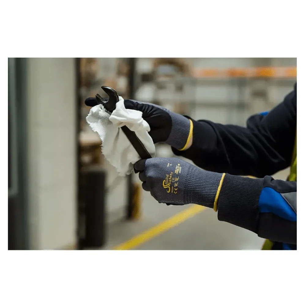AMPri SolidSafety Tough Air ultraleichte Montagehandschuhe XS - XXL Xs