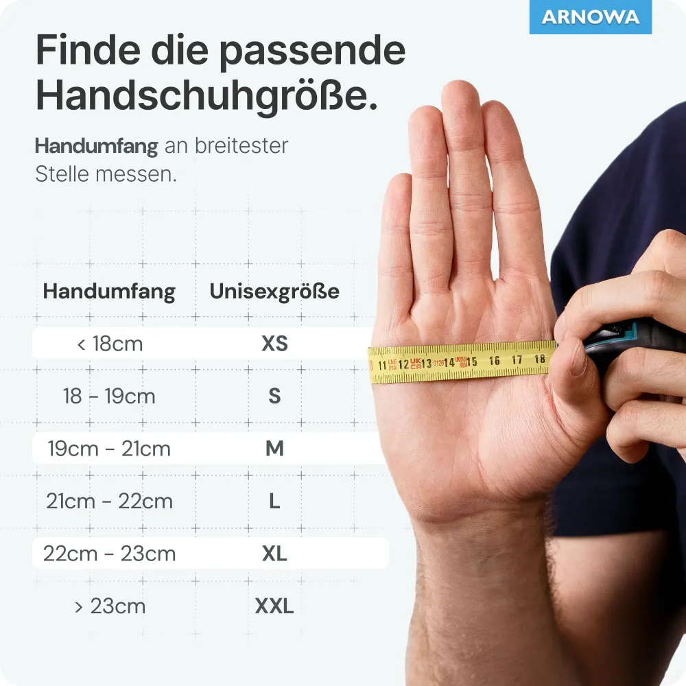 ARNOMED NITRIL BLUE Reißfeste Einmalhandschuhe aus Nitril Blau Xs