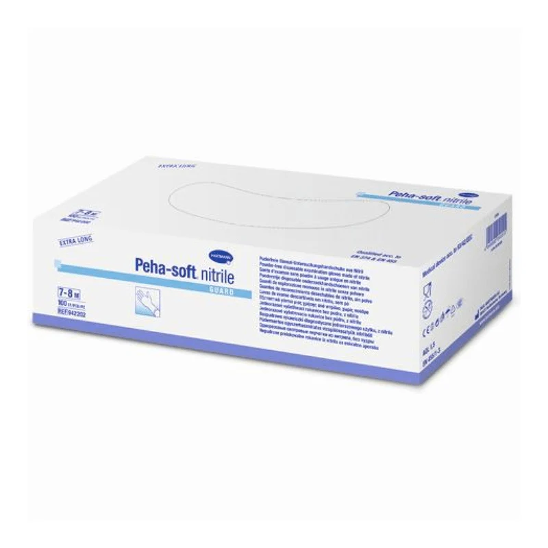 B. Braun Peha-soft® nitrile guard Einmalhandschuhe S