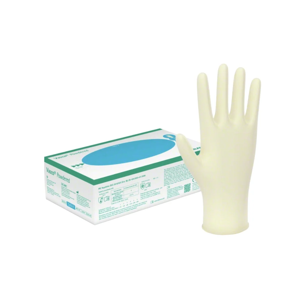 B. Braun Vasco® Powdered, Untersuchungshandschuhe M